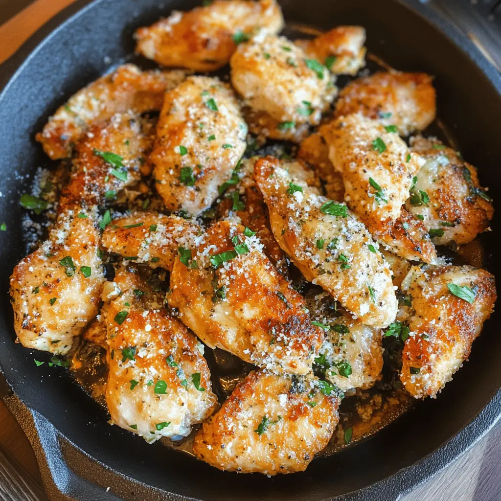Get ready to enjoy this Blackstone Garlic Parmesan Chicken that bursts with flavor! Tender chicken breasts are cooked to perfection on the Blackstone griddle and tossed in a rich garlic parmesan sauce. Perfect for weeknight dinners or weekend gatherings, this recipe is sure to impress! Save this pin for easy meal prep and delicious family feasts!