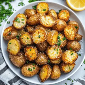 Enjoy perfectly crispy air fryer potatoes that are golden on the outside and fluffy on the inside. This quick and easy recipe uses just a few simple ingredients, making it a tasty side dish for any meal. Ideal for weeknight dinners or family gatherings! Save this recipe for your next cookout or casual family dinner!