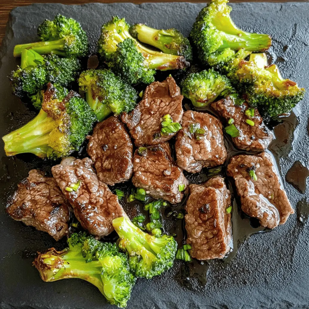Bring the flavors of a classic takeout dish home with this Easy Beef and Broccoli on the Blackstone Griddle! With tender beef, vibrant broccoli, and a savory sauce, this recipe is quick to whip up and perfect for busy weeknights. Save it for your next family dinner or meal prep session—your loved ones will thank you!