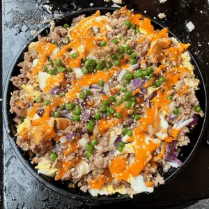 Satisfy your taste buds with this delicious Eggroll in a Bowl made right on the Blackstone griddle! Packed with vibrant veggies and flavorful seasonings, this quick and easy recipe is perfect for a busy weeknight dinner. Don’t forget to save this pin for your next family meal or outdoor gathering! Enjoy a healthy twist on a classic favorite!