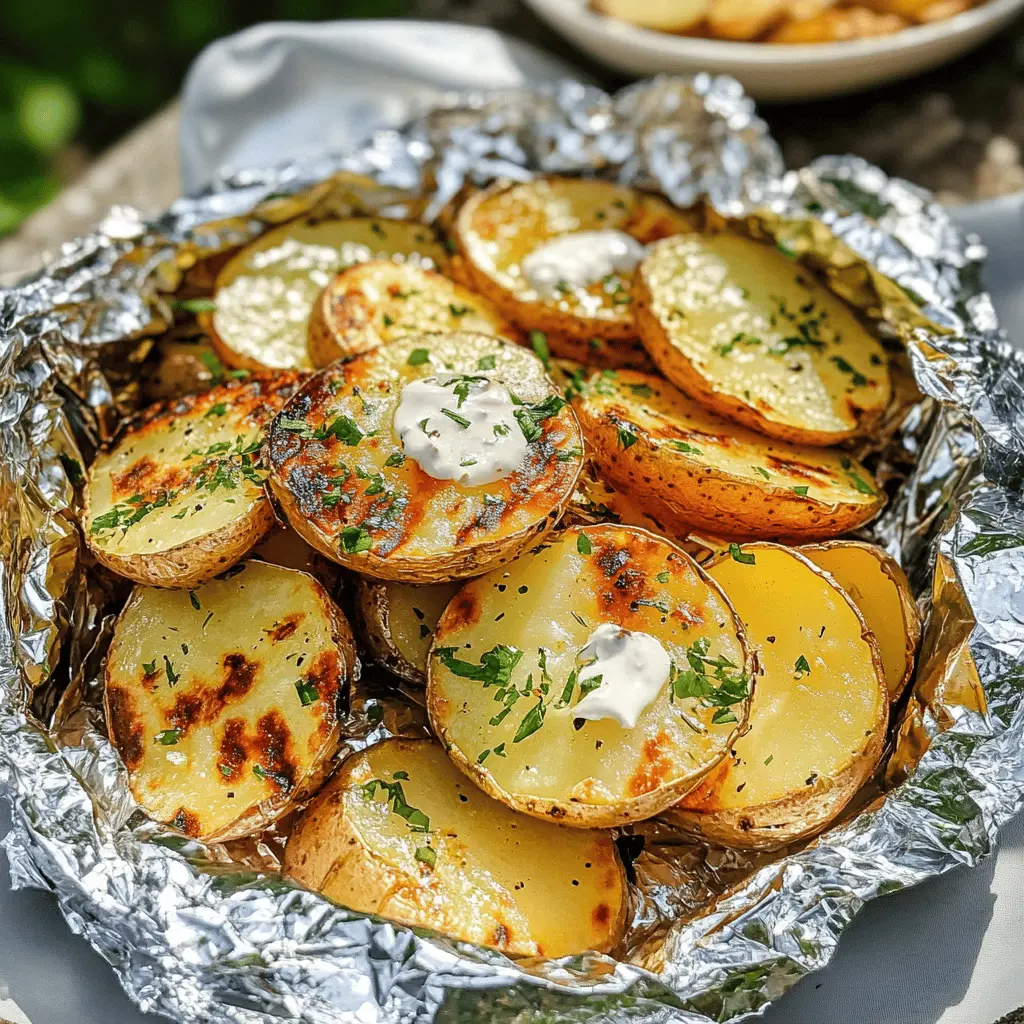 Looking for a simple yet flavorful side dish? These Grilled Potatoes in Foil are perfect for any BBQ or picnic! With minimal prep, you’ll enjoy tender, buttery potatoes infused with your favorite herbs and spices. These potato packets are not only easy to make but also cleanup is a breeze. Save this recipe for your next outdoor gathering!