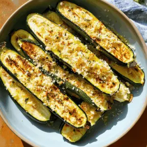 This Grilled Zucchini with Parmesan recipe is the perfect side dish for any meal! Bright, fresh zucchini is lightly charred and topped with a sprinkle of savory Parmesan cheese. Not only is it quick and easy to make, but it also brings a burst of flavor to your dinner table. Save this pin for summer barbecues or weeknight dinners! Enjoy a simple, healthy treat!