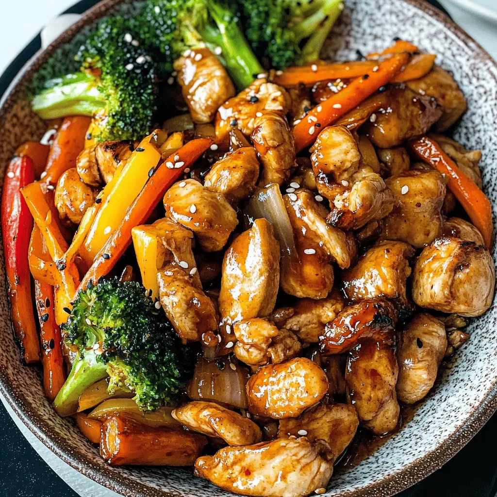 Sizzle up your dinner with this easy Hibachi Chicken and Vegetables recipe! Packed with tender chicken, fresh veggies, and a flavorful sauce, it's a scrumptious meal that brings the taste of a Japanese steakhouse right to your home. Perfect for weeknight dinners or special occasions, save this pin for a delicious dish everyone will love!