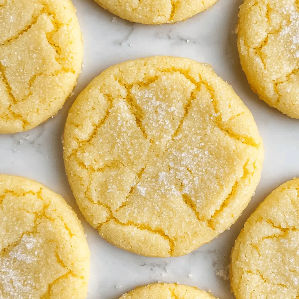 These Lemon Sugar Cookies are a delightful treat, bursting with zesty citrus flavor and sweetness in every bite! Made with simple ingredients, these cookies are soft, chewy, and perfect for any occasion. Whether you're hosting a gathering or just treating yourself, don't forget to save this recipe for your next baking adventure!