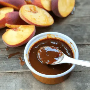 Transform your grilling game with this Maple Peach Barbecue Sauce! Packed with sweet peaches and rich maple syrup, it adds a delightful twist to your favorite meats and veggies. Perfect for summer cookouts or cozy family dinners, this sauce will impress everyone at the table. Save this recipe for your next barbecue and elevate your dishes with this delicious blend of flavors!