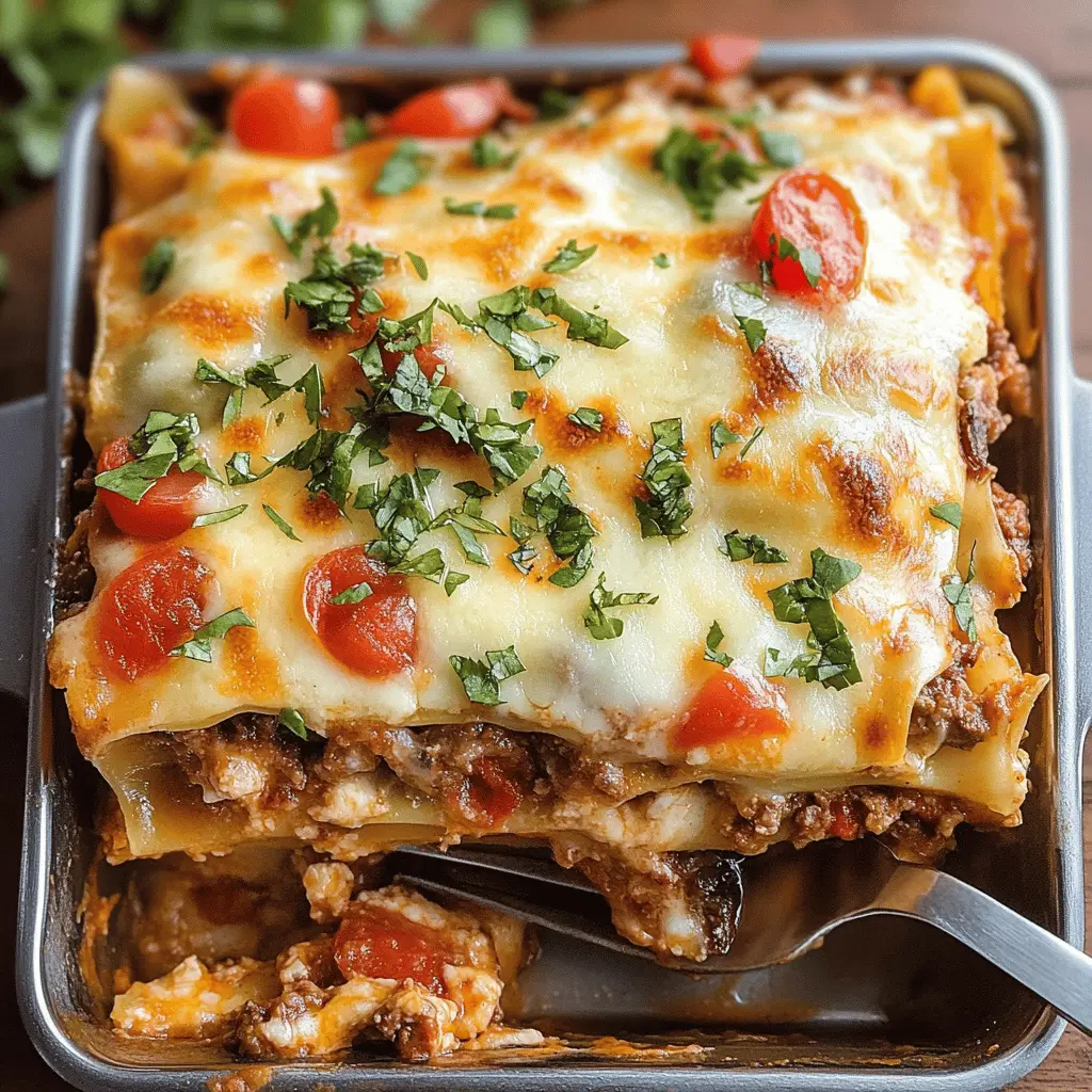 Layered with bold flavors and fresh ingredients, this Mexican Lasagna is a delicious twist on traditional comfort food! Packed with tortillas, seasoned beef, zesty salsa, and plenty of cheese, it's perfect for a family dinner or a cozy night in. Save this recipe for easy meal prep and impress your guests at your next gathering!