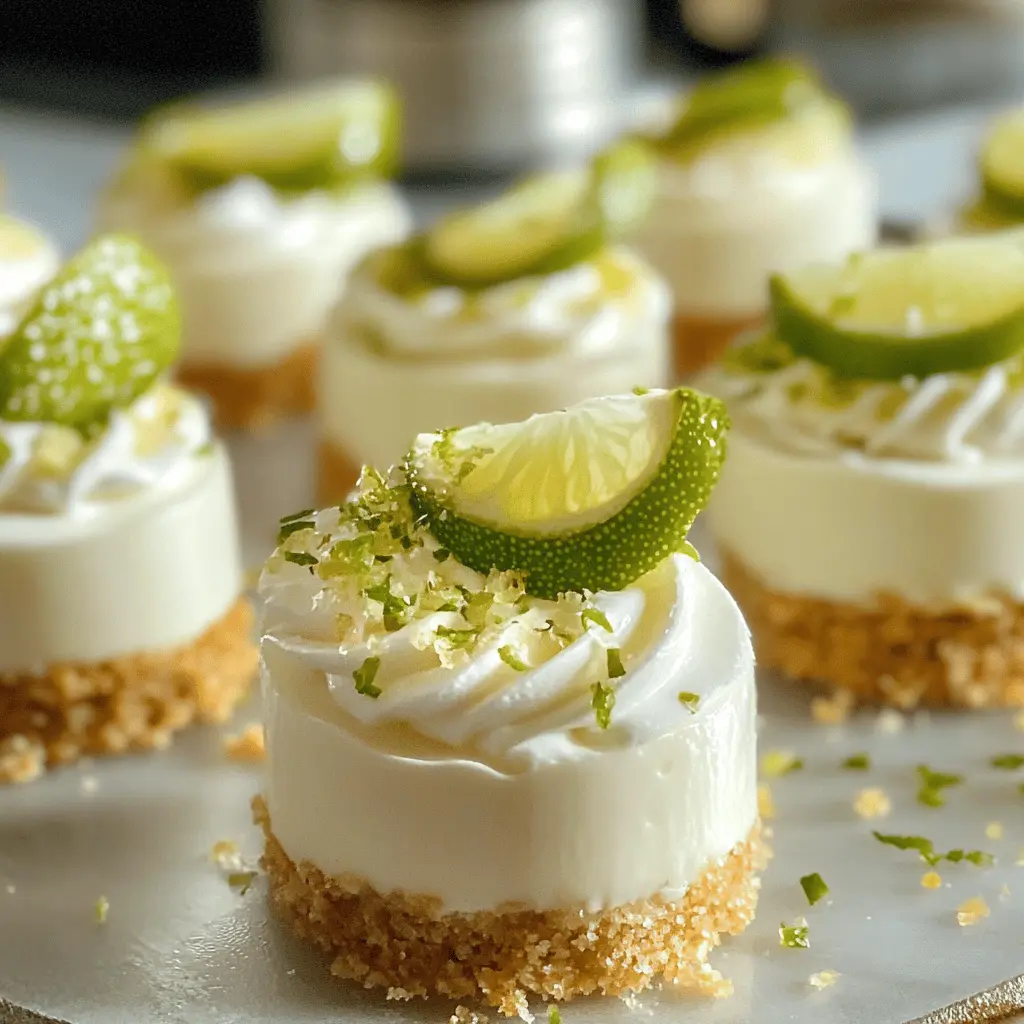 Treat yourself to these delightful No-Bake Mini Key Lime Pies! With a creamy lime filling and a buttery graham cracker crust, these little desserts are perfect for any occasion. Quick and easy to make, they are a hit for summer gatherings or family celebrations. Save this recipe for a refreshing, zesty treat that everyone will love!
