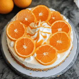 This no-bake Orange Creamsicle Cheesecake is a dreamy dessert bursting with bright citrus flavor! Made with cream cheese and whipped cream, it offers a delightful creamy texture with a hint of orange zest. Perfect for summer gatherings or as a sweet treat anytime. Save this recipe to impress your friends and family at your next barbecue or picnic!🍊✨