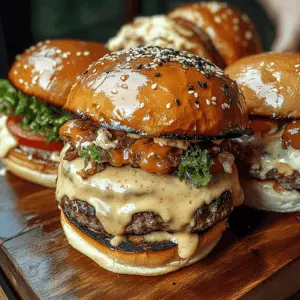Enjoy the ultimate comfort food with these delicious Smash Burgers topped with creamy Baconnaise Sauce! Juicy beef patties sear to perfection, while the unique Baconnaise adds a rich, smoky flavor that makes every bite unforgettable. Perfect for BBQ gatherings or a cozy dinner at home. Save this recipe to impress friends and family at your next cookout!