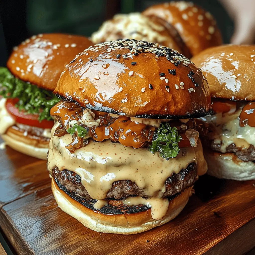 Enjoy the ultimate comfort food with these delicious Smash Burgers topped with creamy Baconnaise Sauce! Juicy beef patties sear to perfection, while the unique Baconnaise adds a rich, smoky flavor that makes every bite unforgettable. Perfect for BBQ gatherings or a cozy dinner at home. Save this recipe to impress friends and family at your next cookout!