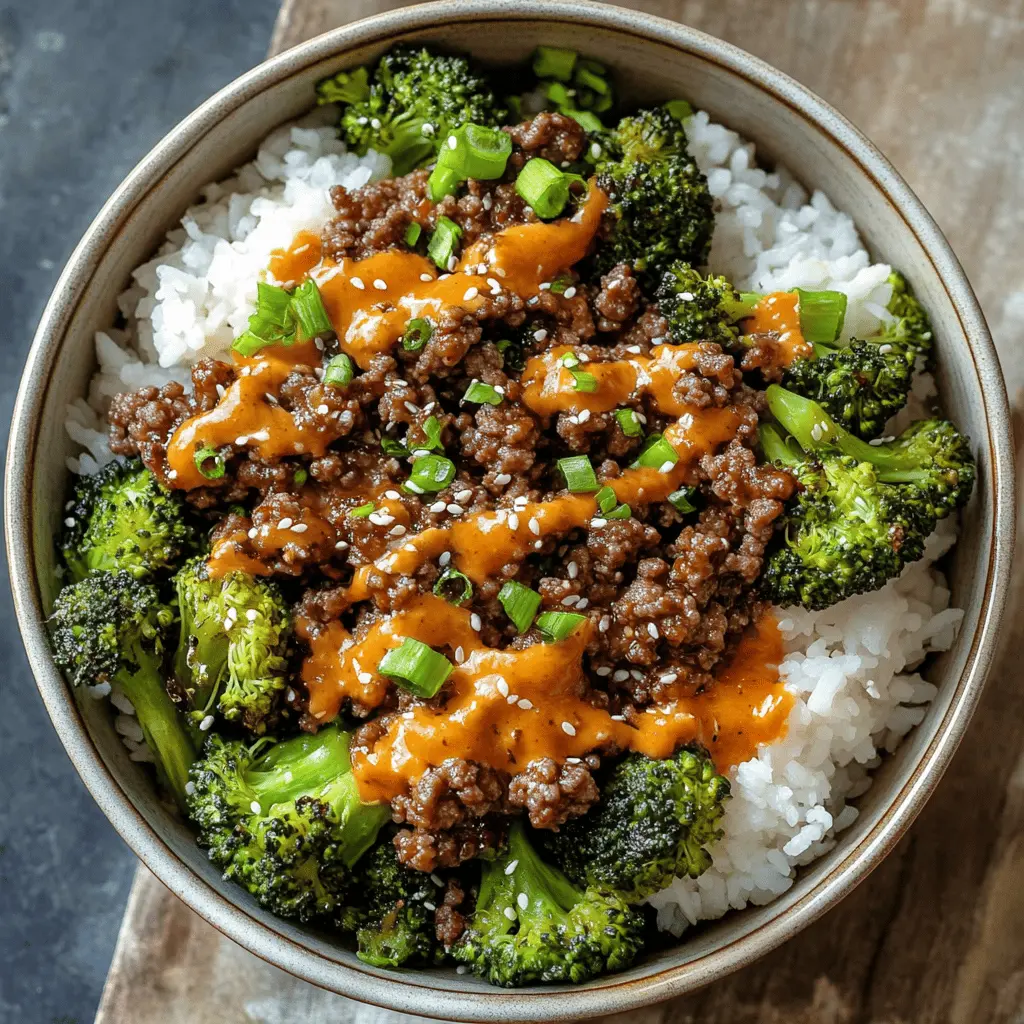 This Teriyaki Ground Beef and Broccoli dish is a quick and delicious meal that’s bursting with flavor! Juicy ground beef coated in a sweet teriyaki sauce paired with crisp broccoli makes for a satisfying dinner. Perfect for busy weeknights! Save this recipe to try on your next family dinner or meal prep session for a tasty treat!