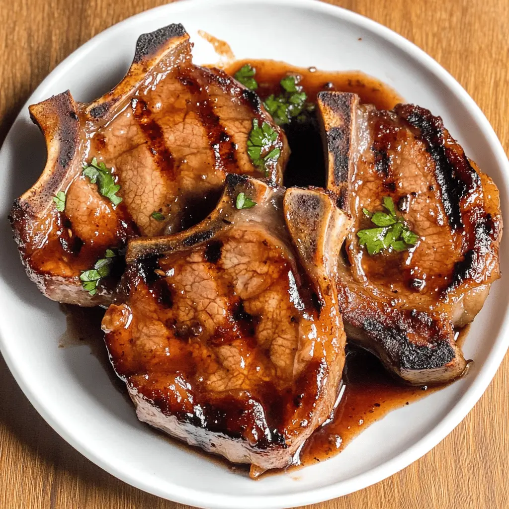 Unlock mouthwatering flavors with this best pork chop marinade! Made with simple ingredients like soy sauce, garlic, and honey, it tenderizes while adding a savory-sweet kick. Perfect for grilling or baking, this marinade will elevate your weeknight dinners or weekend BBQs. Save this recipe and impress your family and friends with perfectly marinated pork chops!