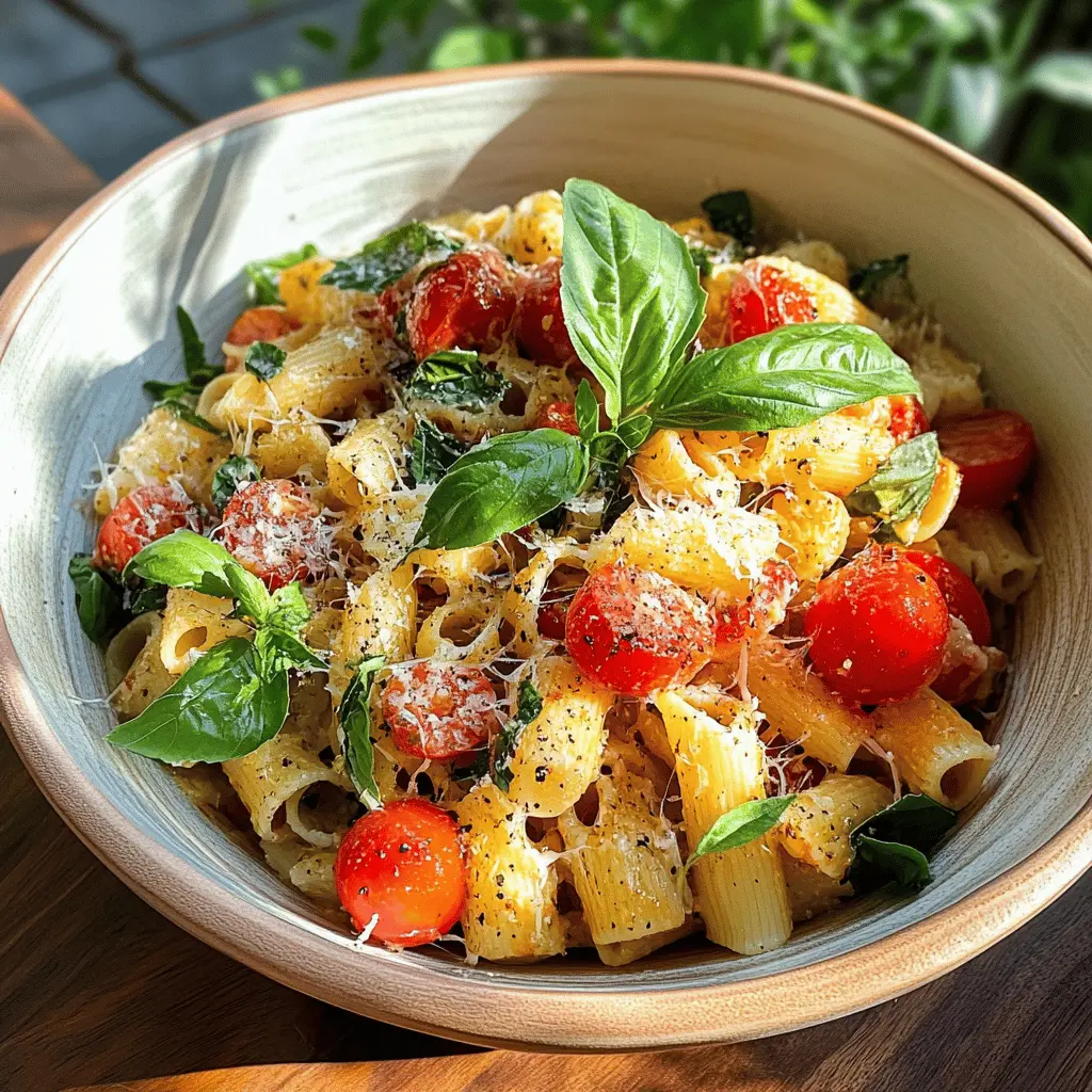 Easy Summer Garden Pasta Recipe