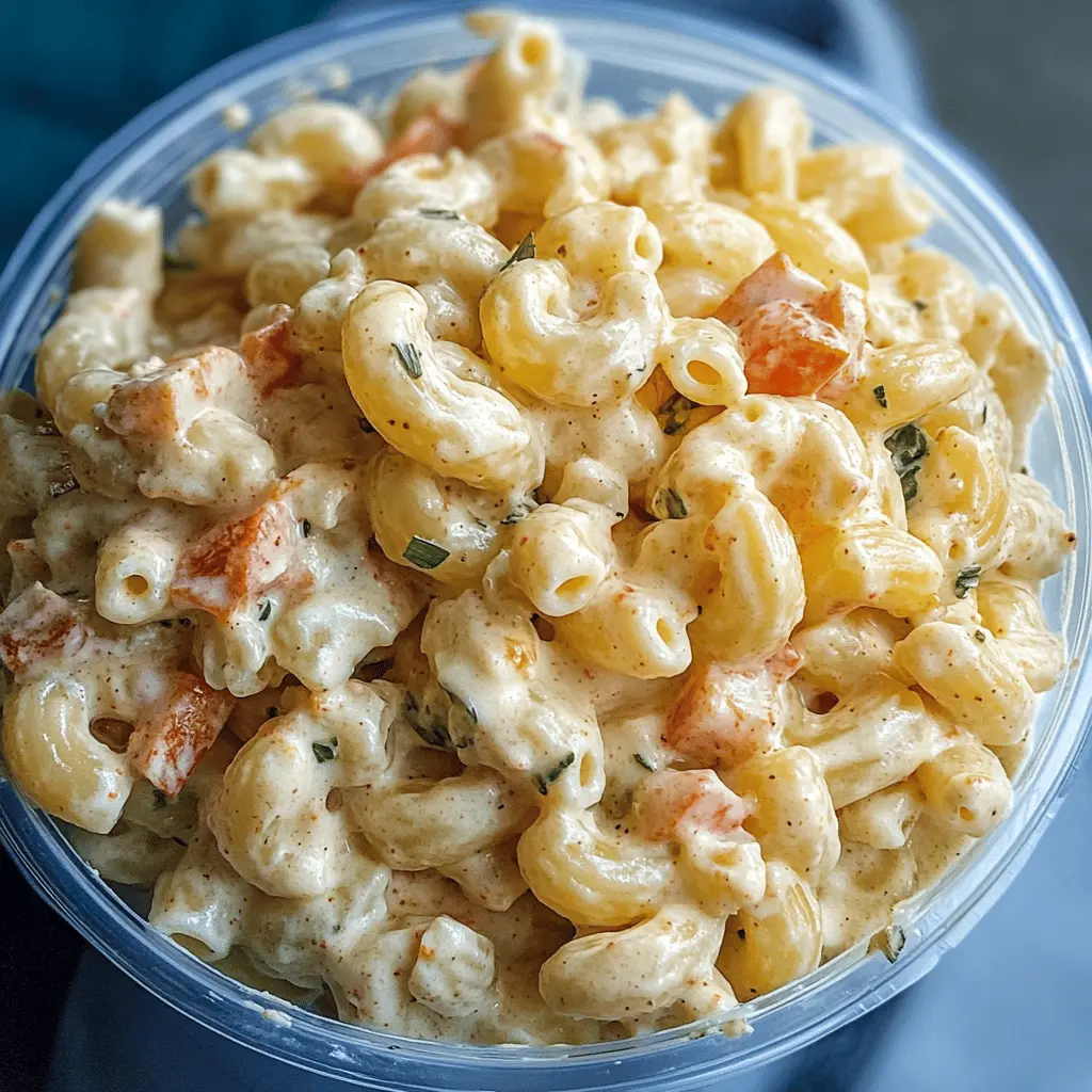 Easy Food Truck Style Hawaiian Mac Salad Recipe