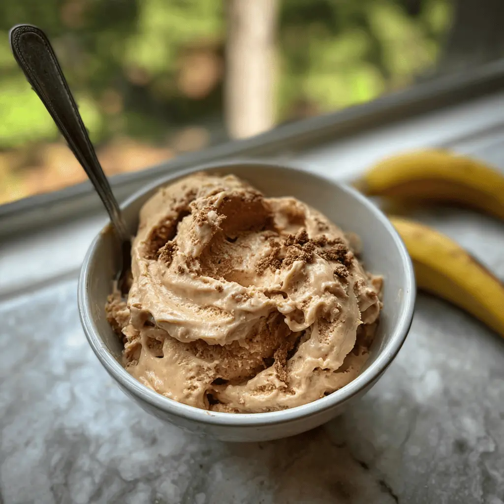 Easy Creamy Cottage Cheese Peanut Butter Ice Cream