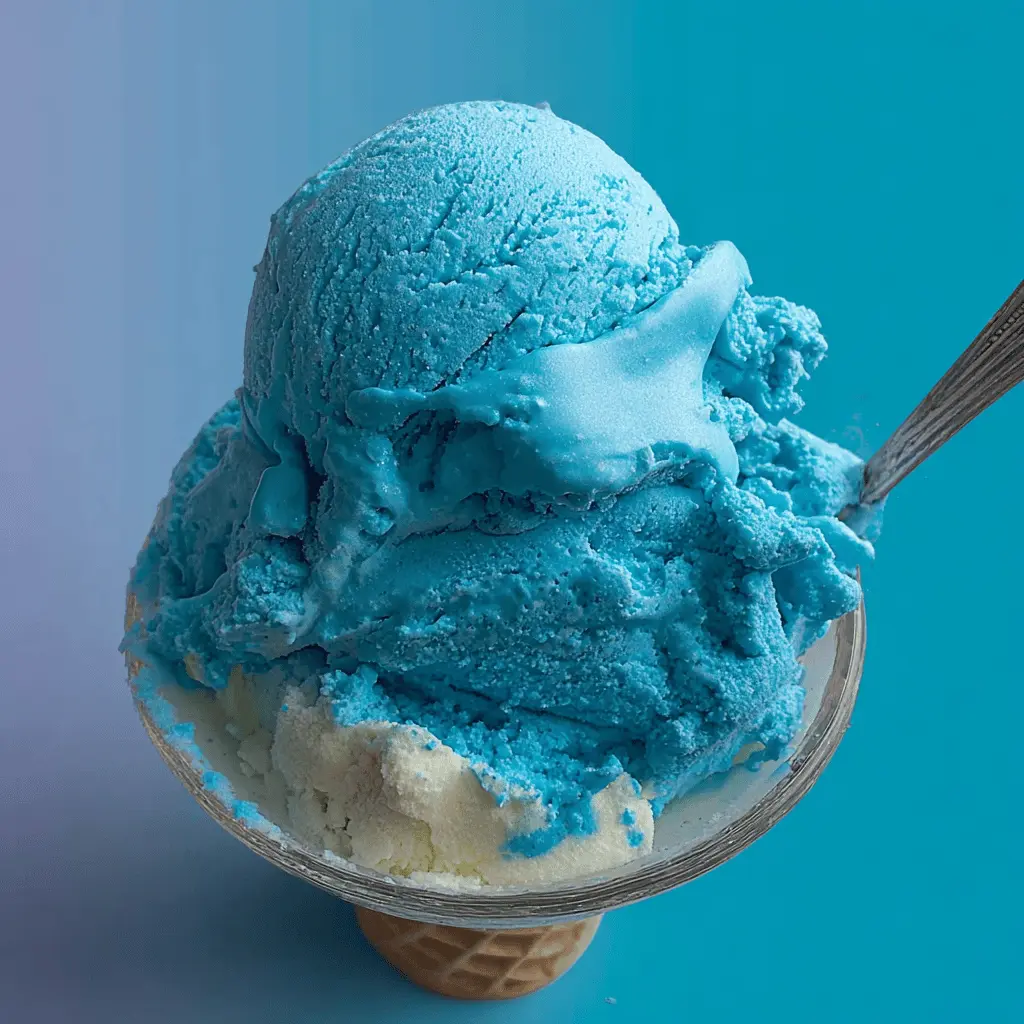 Easy Homemade Blue Moon Ice Cream Recipe