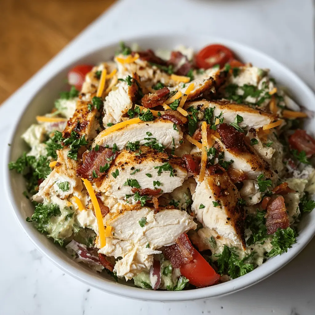 Easy Protein-Packed Carnivore Chicken Salad