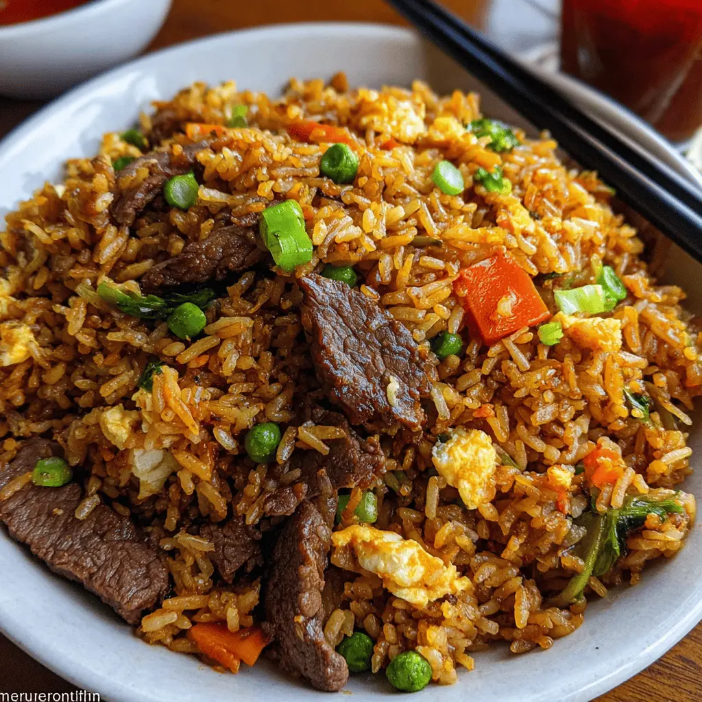 Easy Beef Fried Rice Recipe for Quick Meals