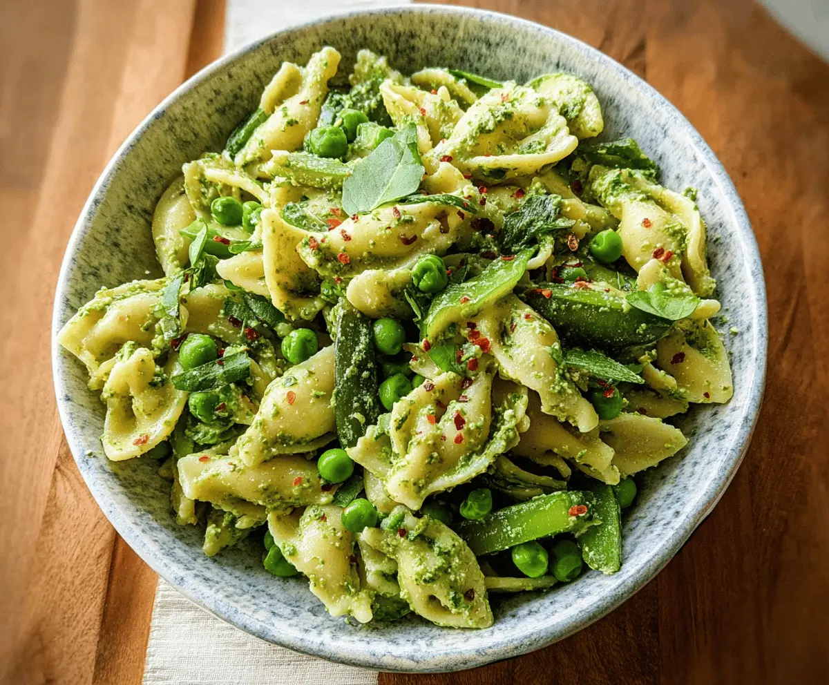 Easy Green Goddess Pasta Salad Recipe