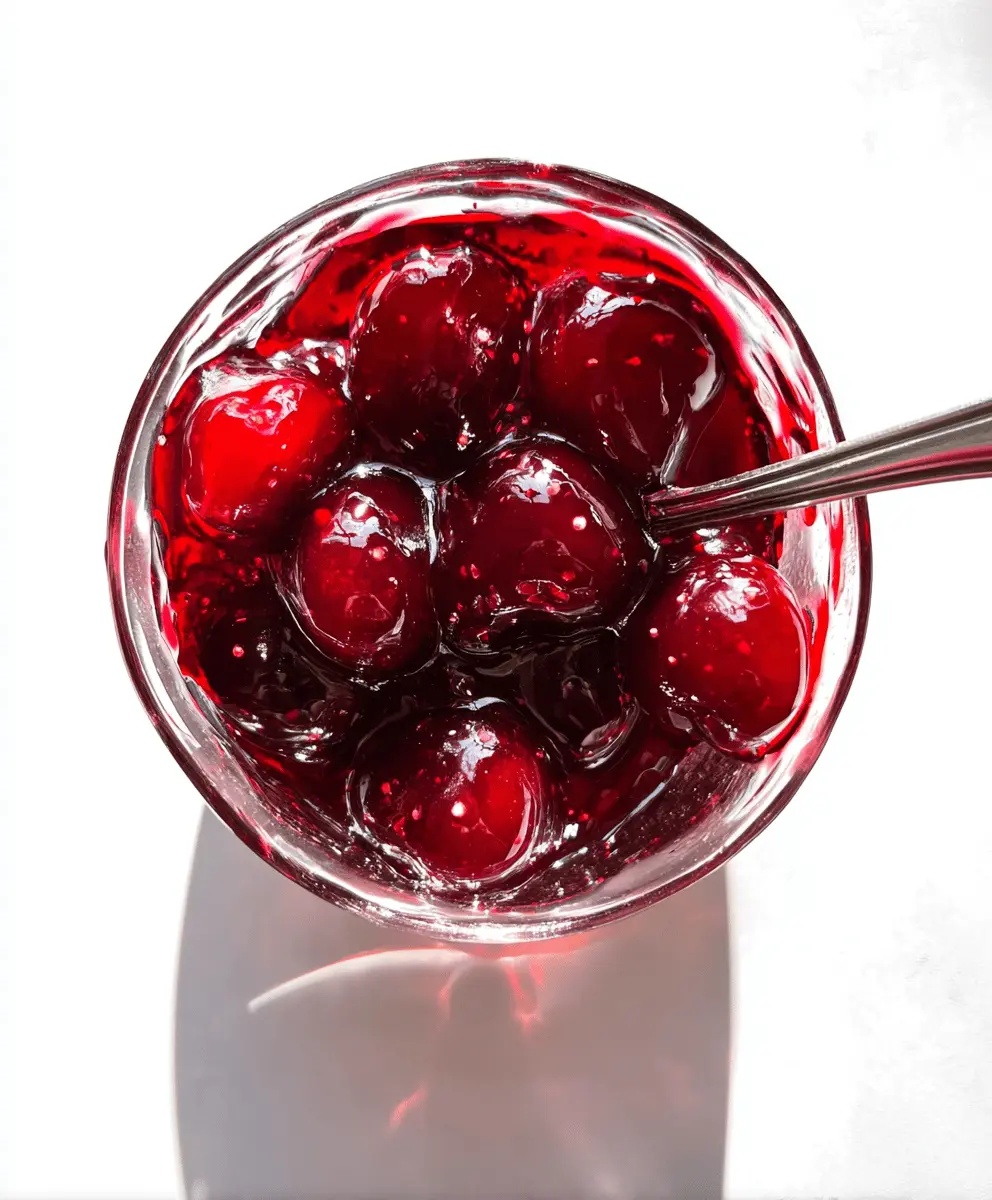 Easy Homemade Cherry Syrup Recipe