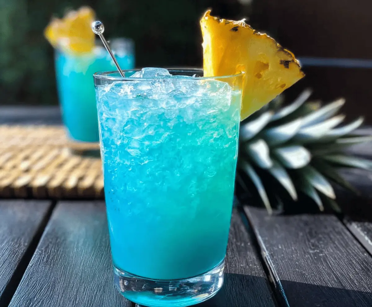 Easy Blue Hawaiian Mocktail Recipe