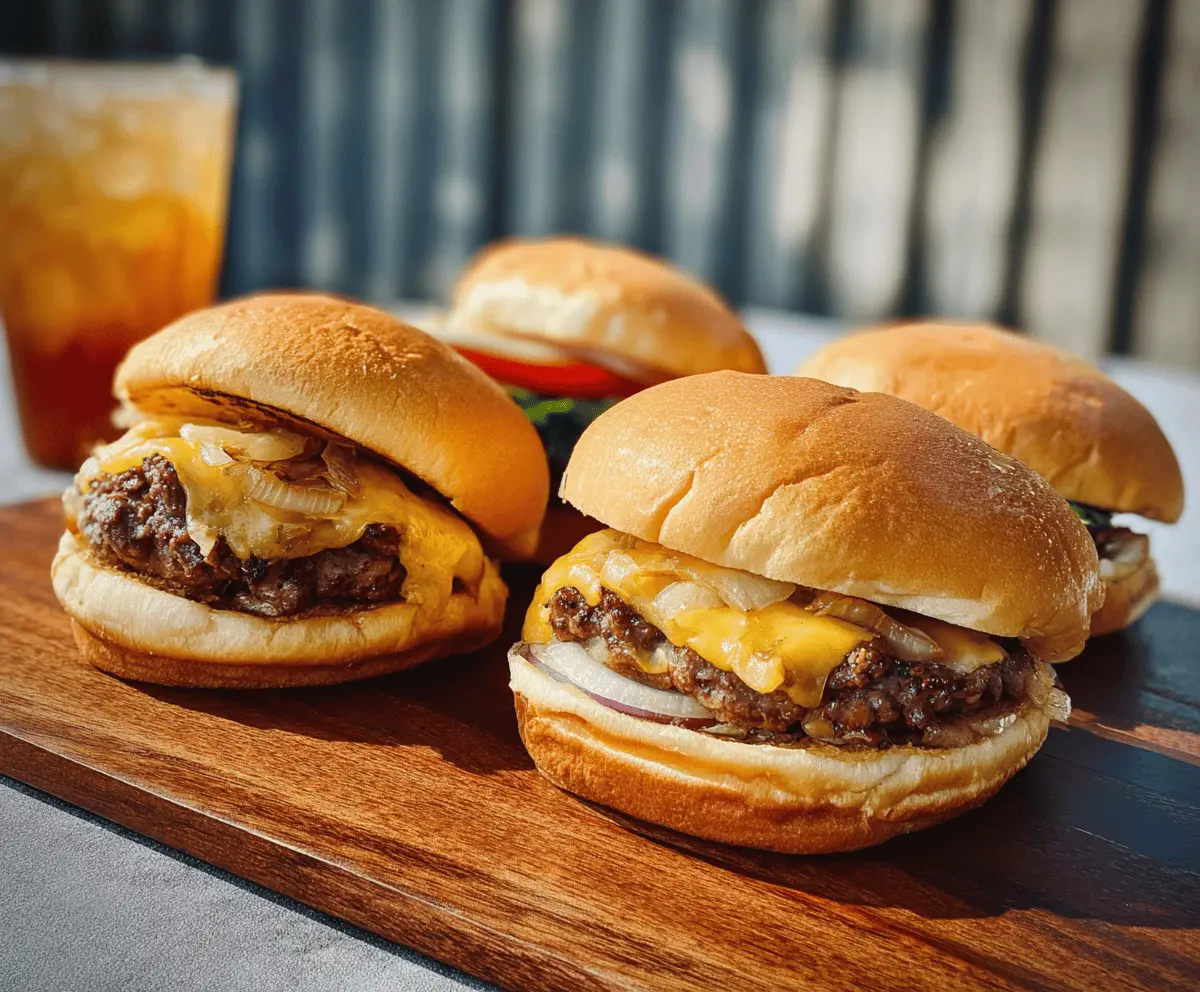 Easy Oklahoma Onion Burgers Recipe