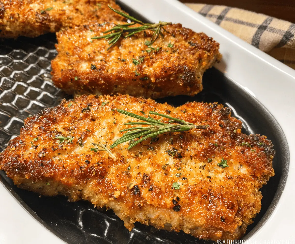 Easy Crispy Air Fryer Pork Chops Recipe