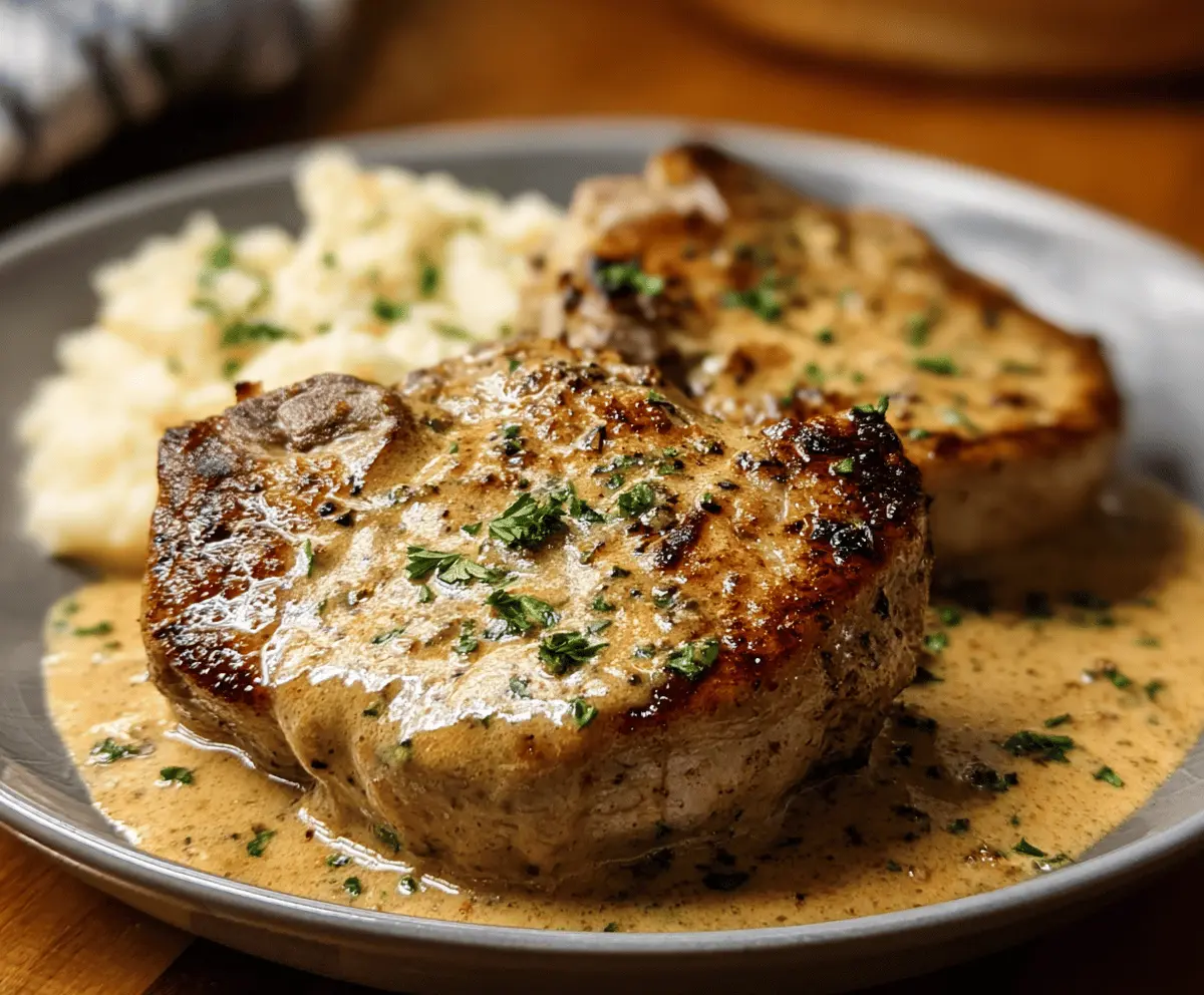 Creamy Ranch Slow Cooker Pork Chops Recipe
