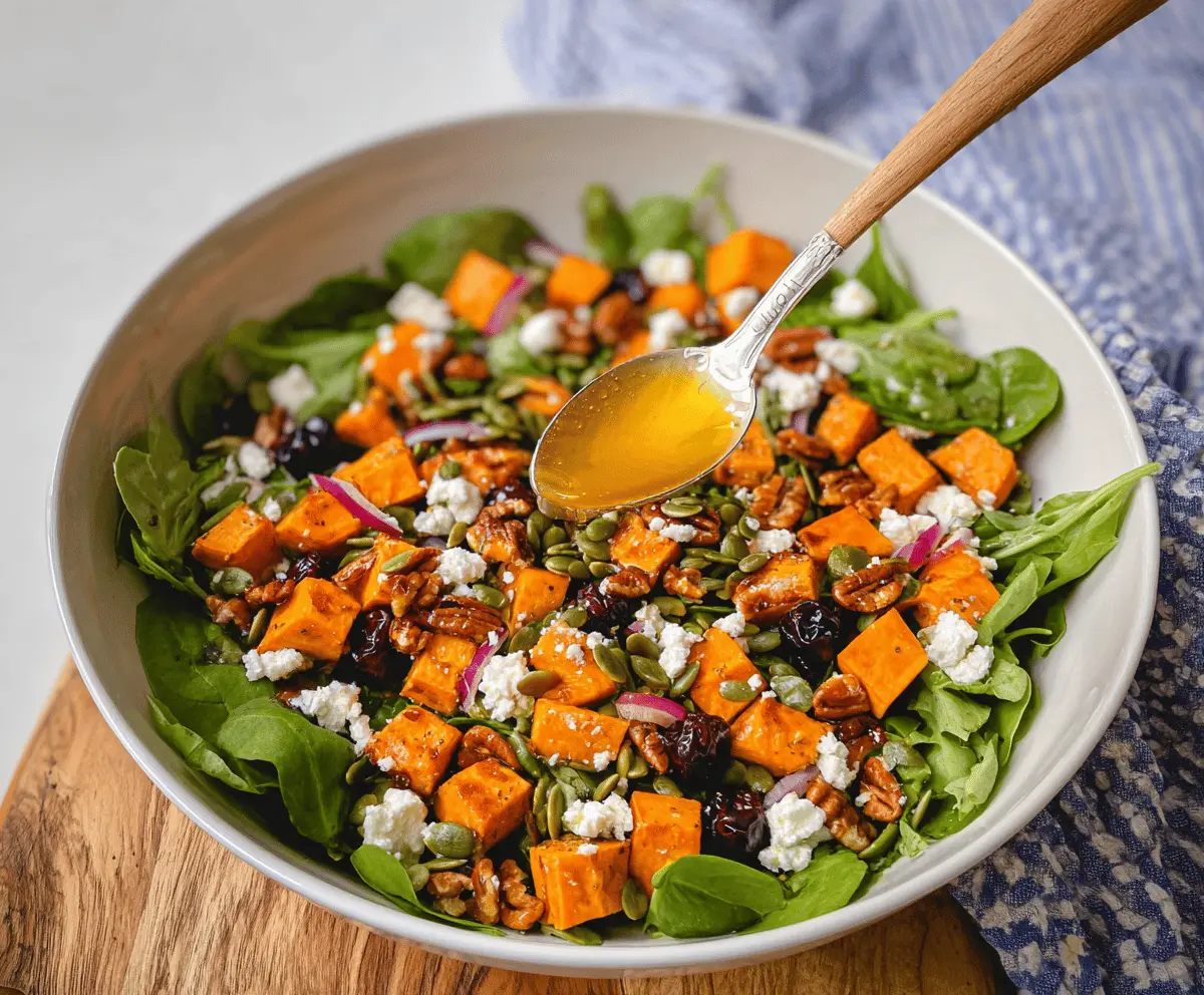 Honey Sweet Potato Summer Salad Recipe