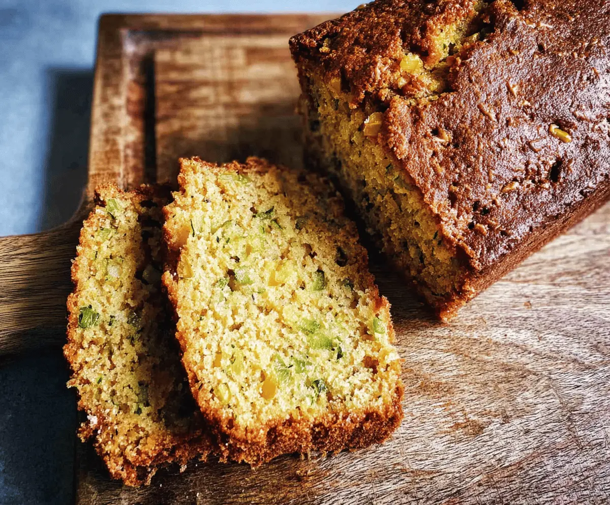 Moist Pineapple Zucchini Bread Recipe
