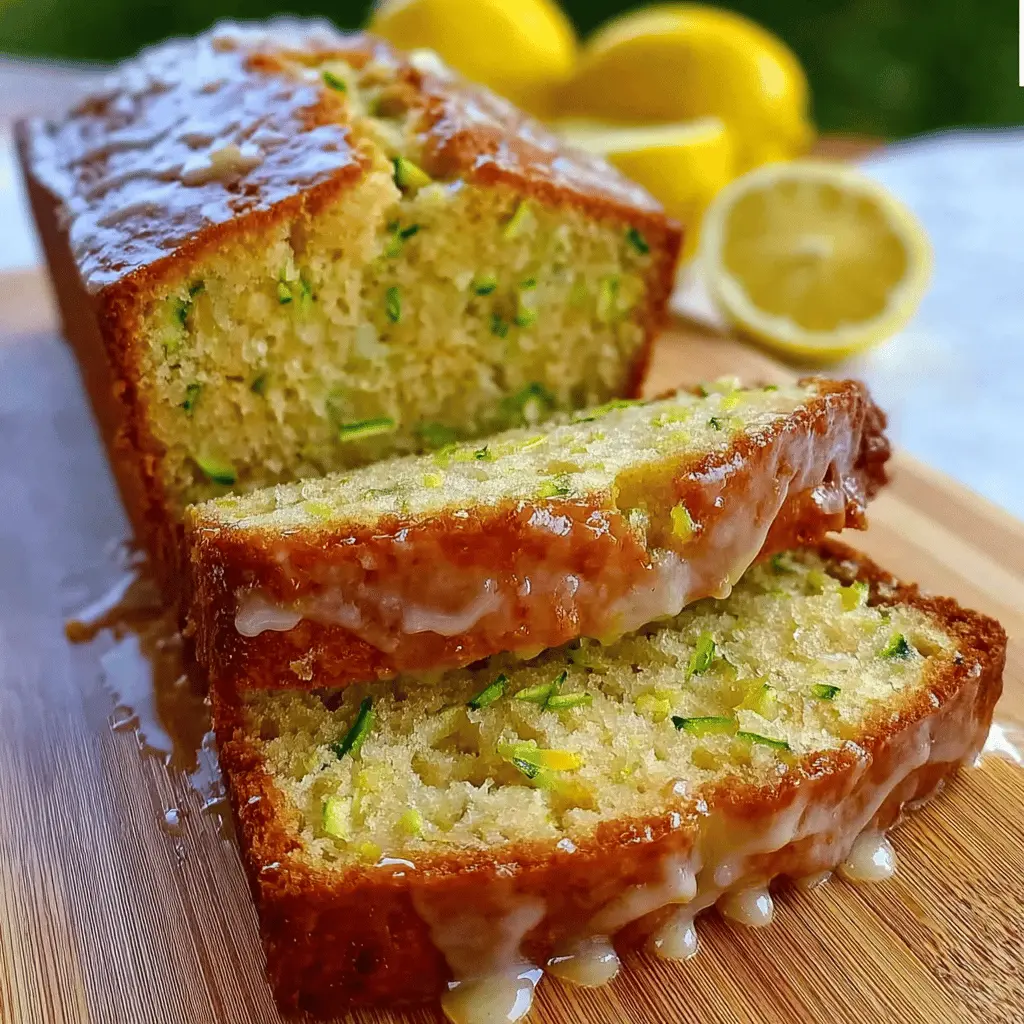 Moist Lemon Zucchini Bread Recipe