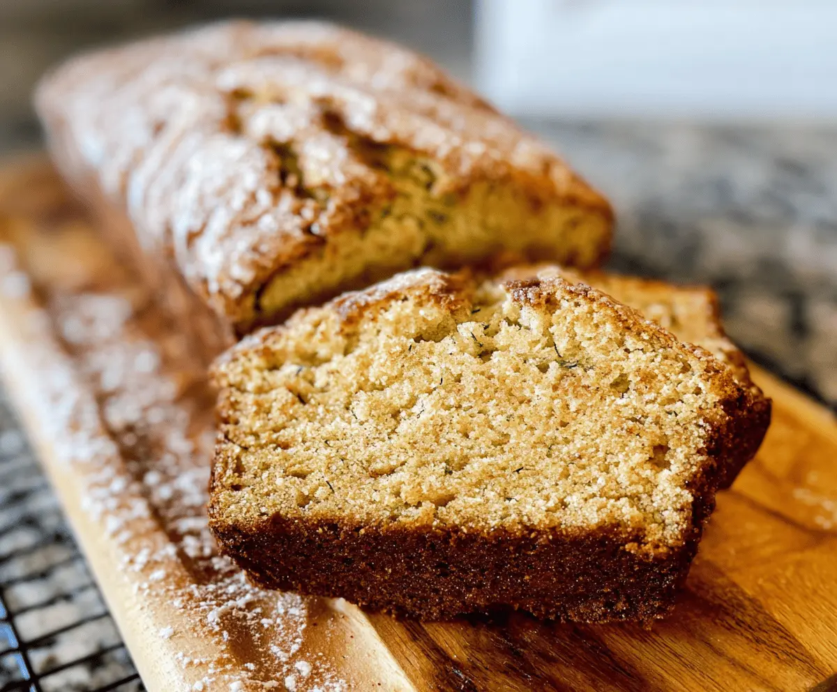 Easy Snickerdoodle Zucchini Bread Recipe