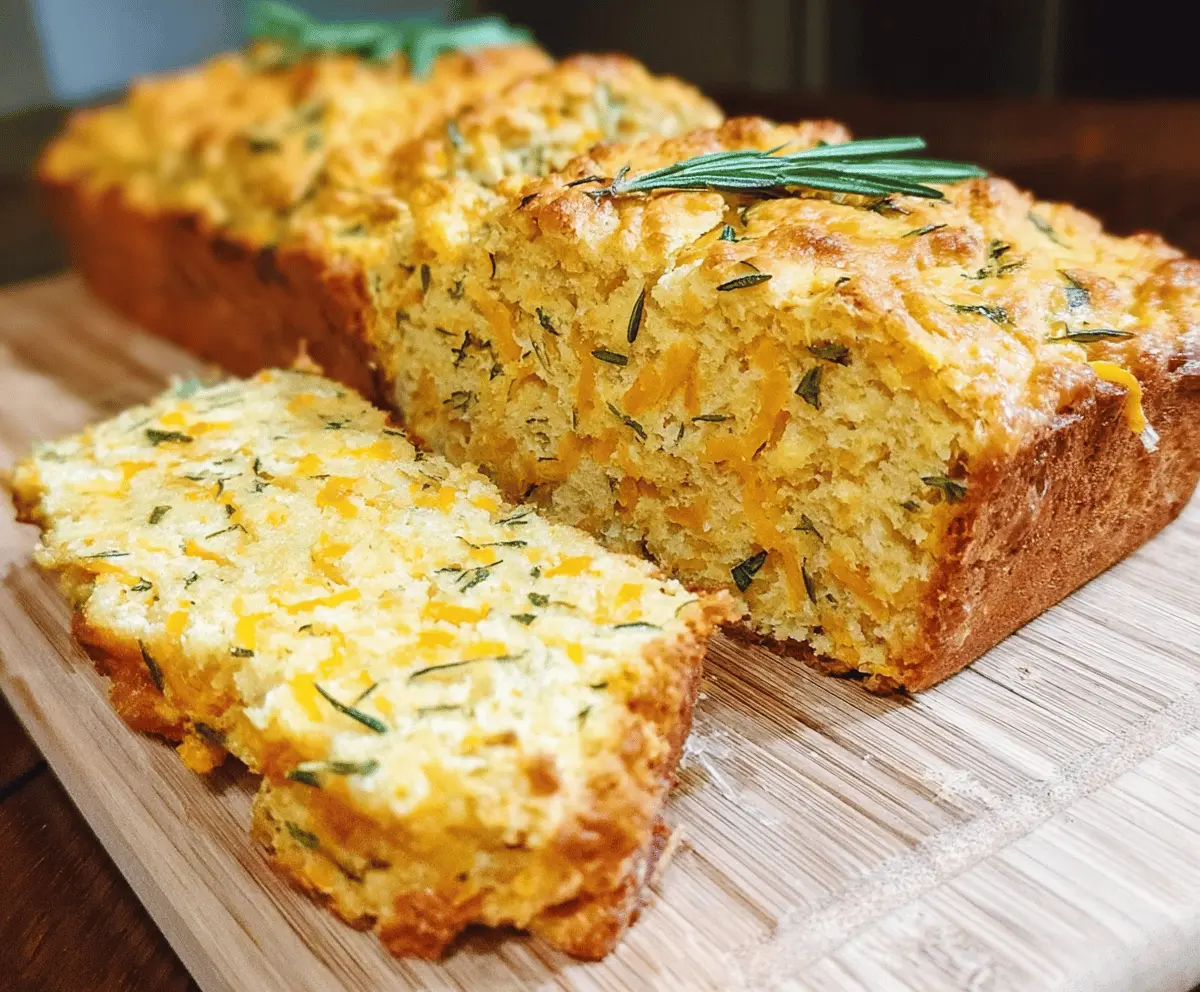 Herb and Cheddar Squash Bread Recipe