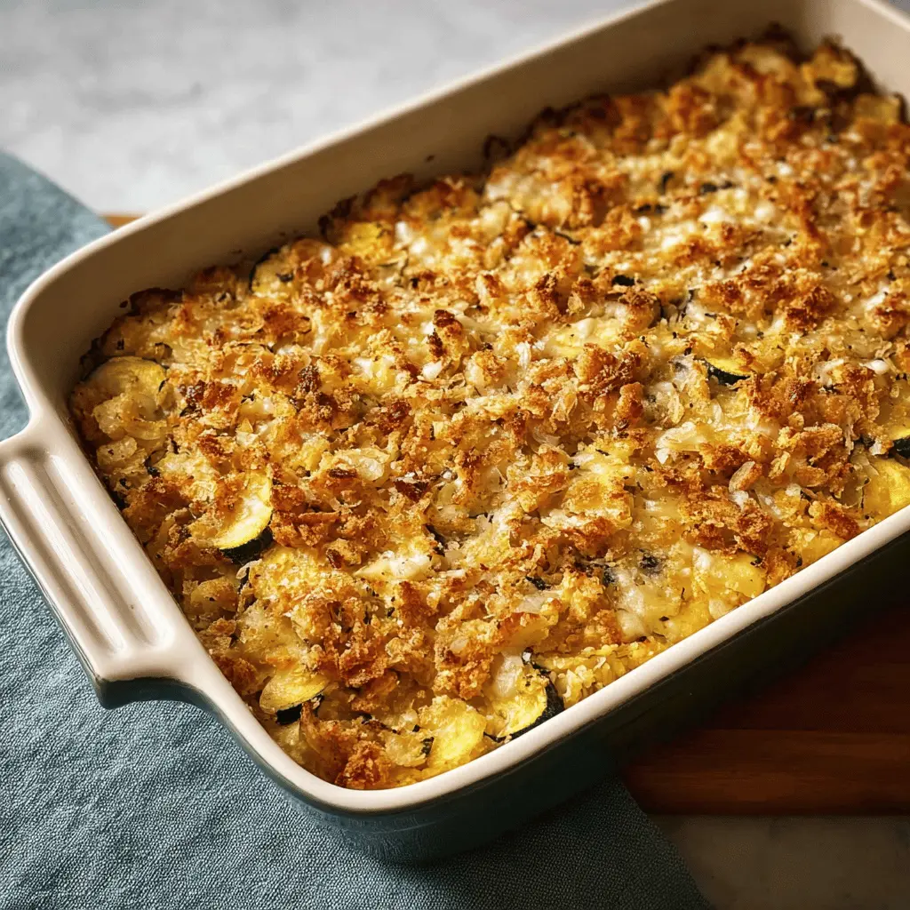 Easy Southern Squash Casserole Recipe