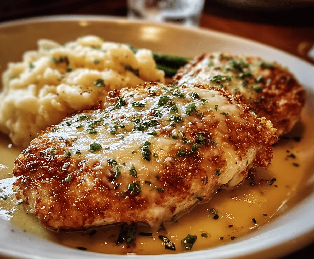 Easy Longhorn Steakhouse Parmesan Chicken Recipe