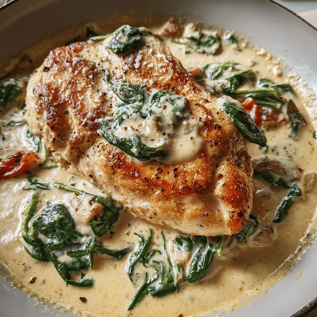 Creamy Chicken Florentine Recipe for Dinner