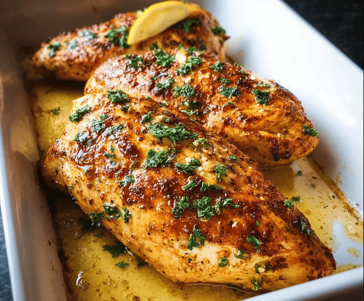 Easy Oven Baked Chicken Breast Recipe