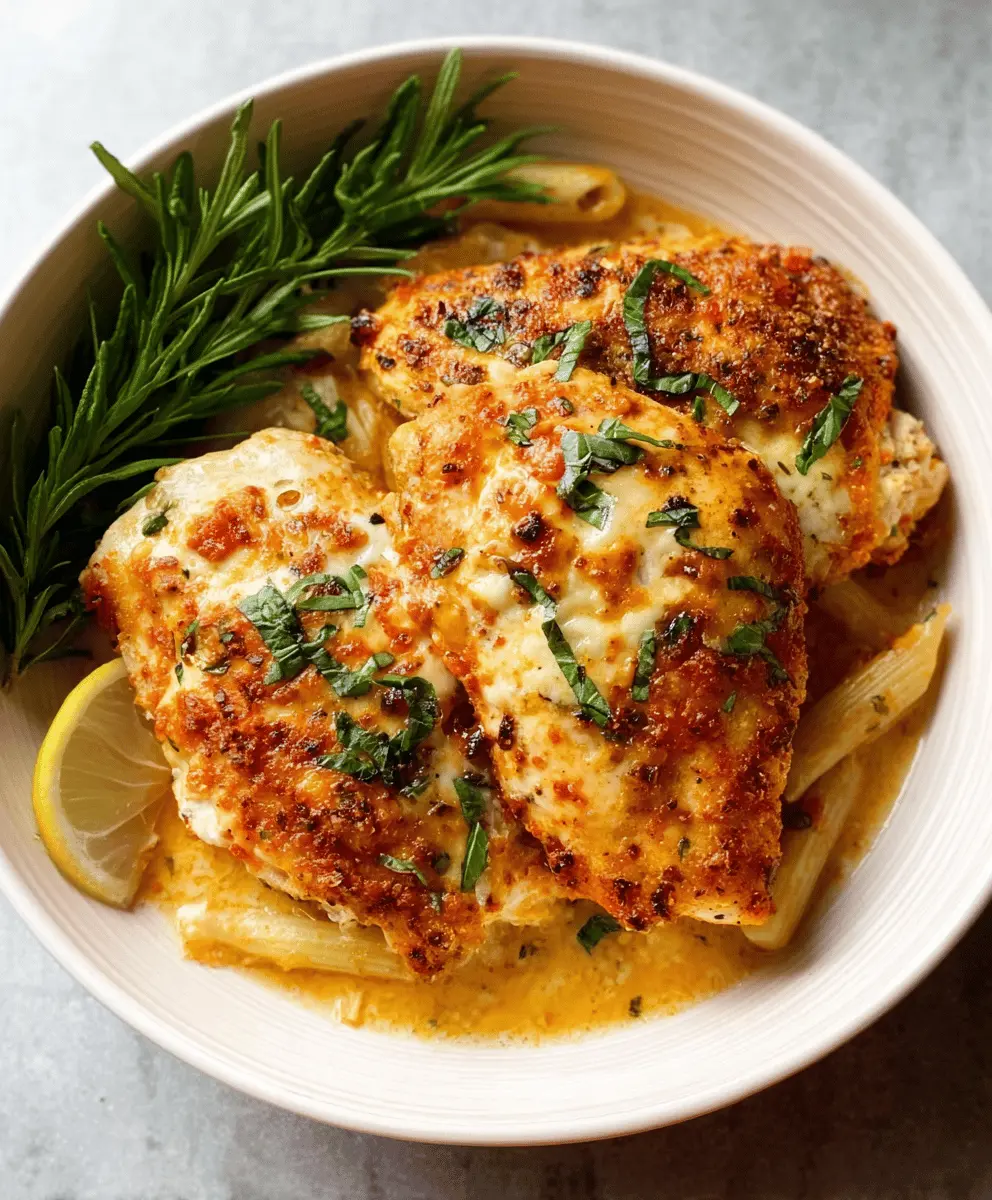 Easy Baked Ricotta Chicken Recipe with Cheese
