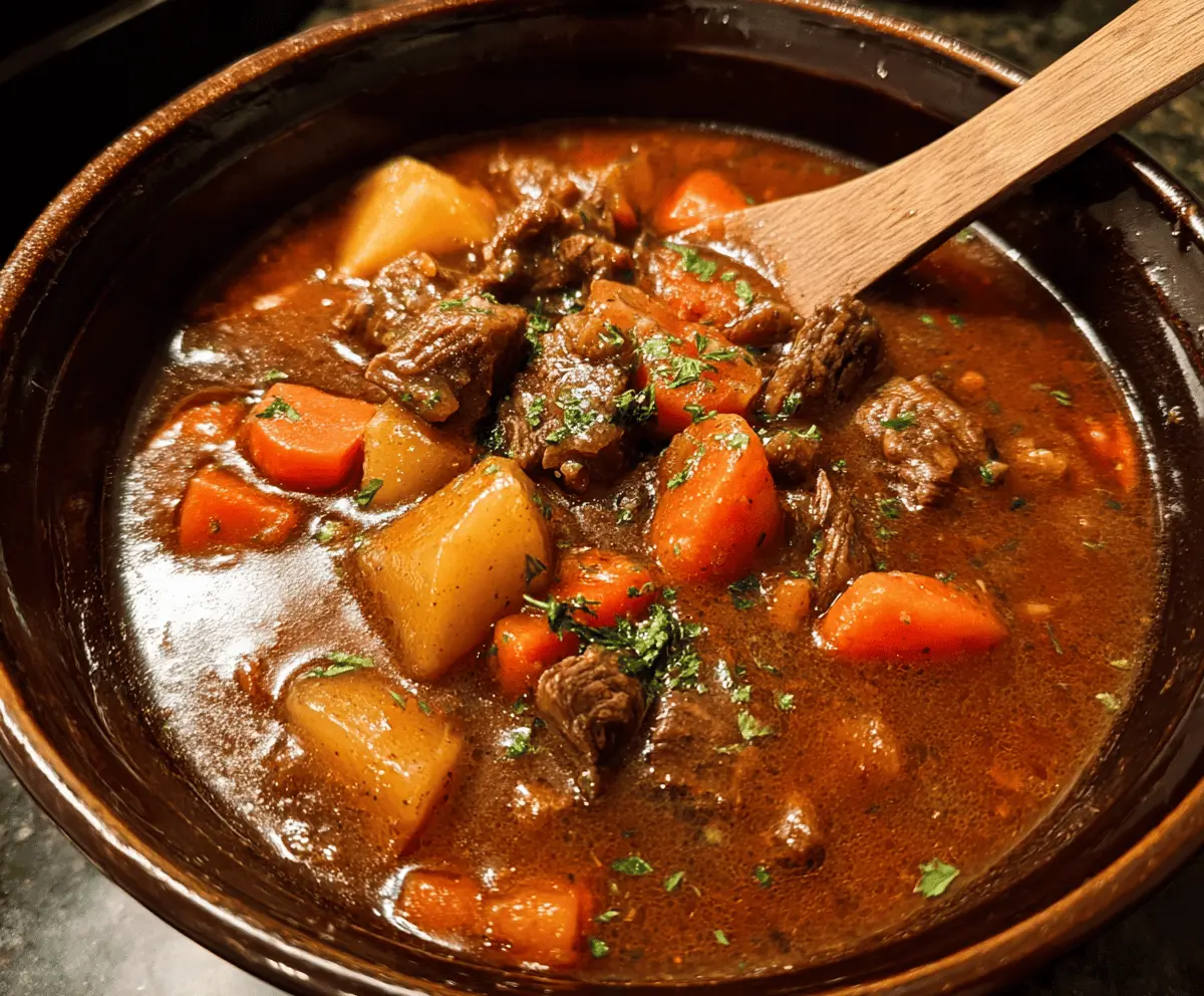 Easy Crock Pot Beef Stew Recipe for Cozy Meals