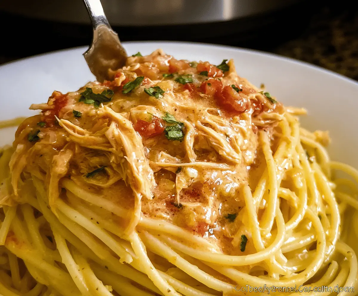 Easy Crockpot Chicken Spaghetti Recipe for Busy Nights
