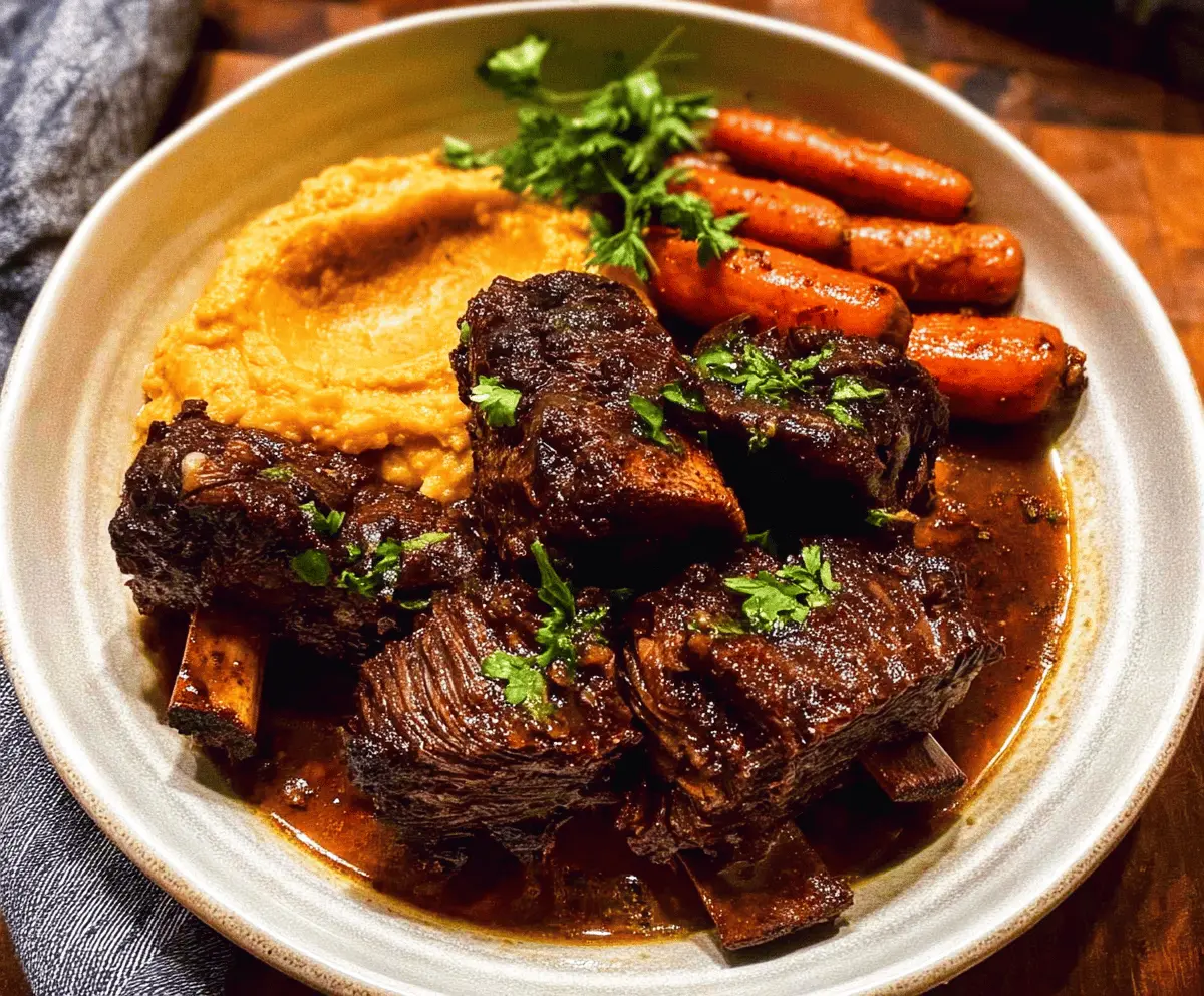 Super Tender Crockpot Beef Short Ribs Recipe