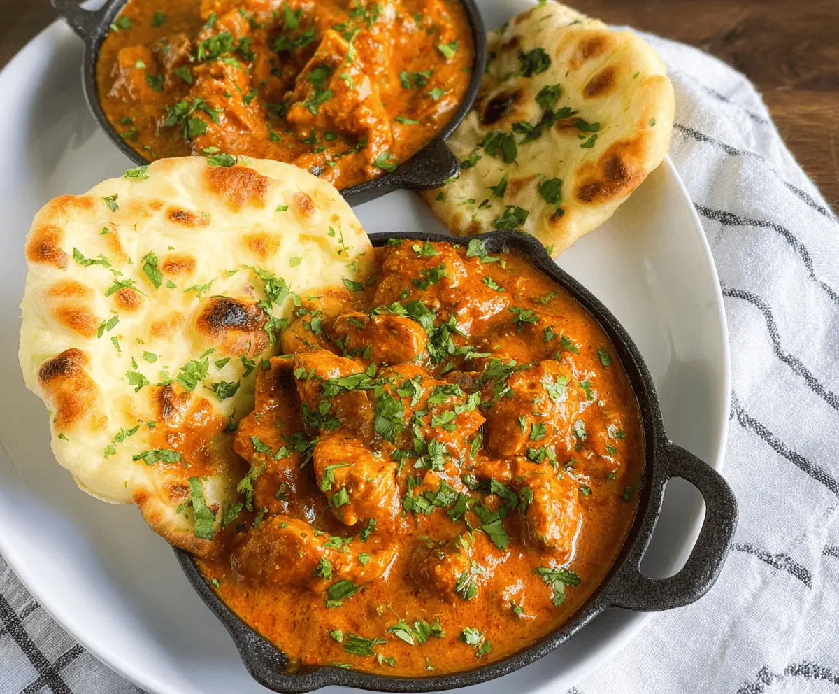 Easy Slow Cooker Indian Butter Chicken Recipe