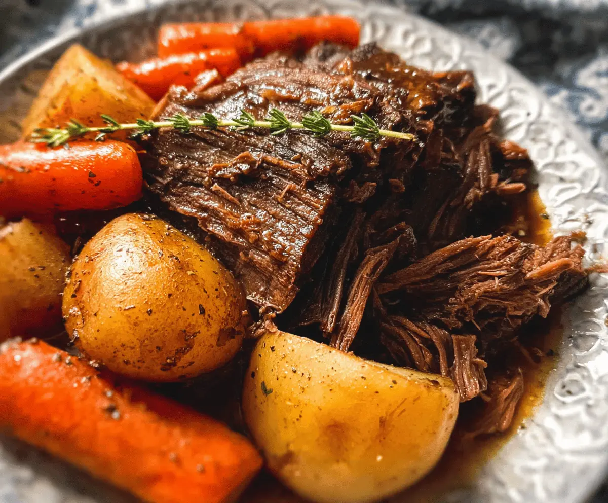 Easy Instant Pot Pot Roast Recipe
