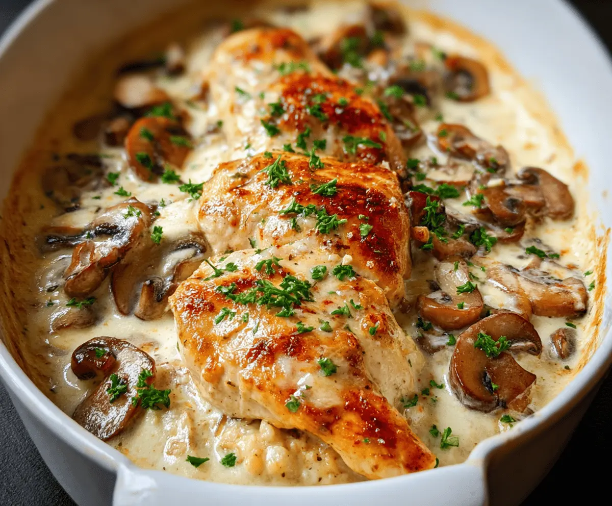 Easy Creamy Chicken Gloria Recipe