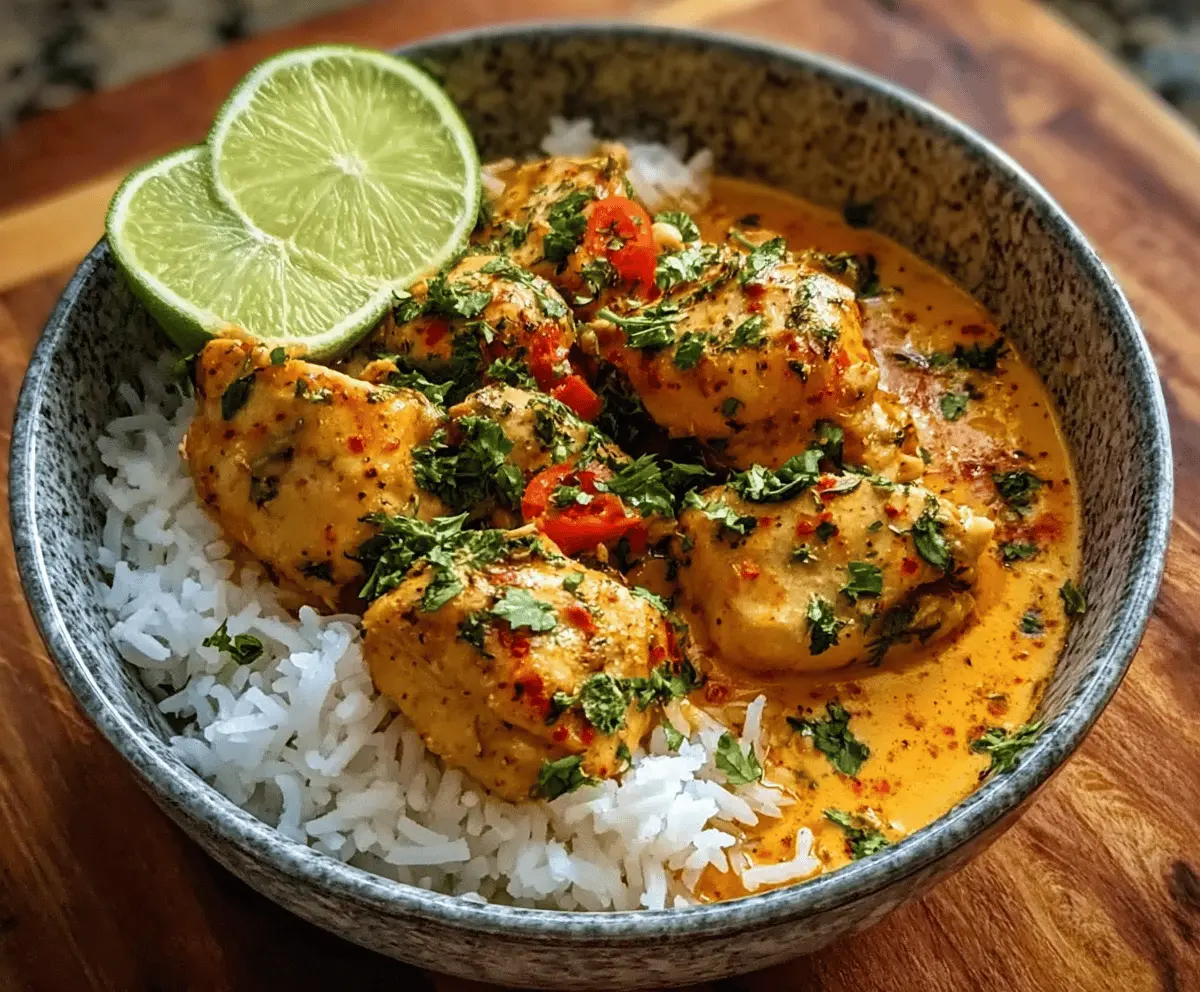 Spicy Brazilian Coconut Chicken Recipe