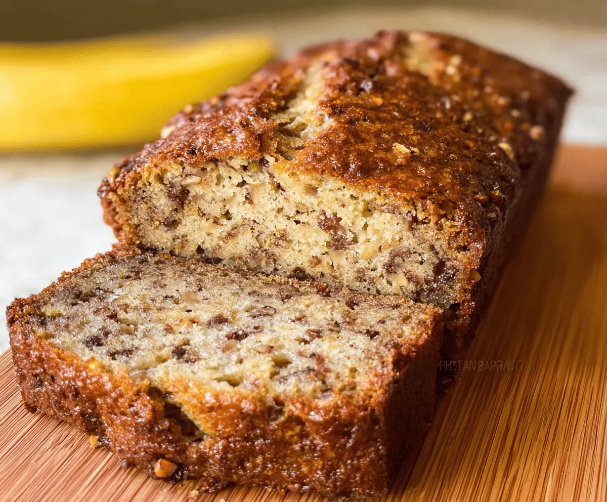 Moist Banana Nut Bread Recipe With Easy Steps