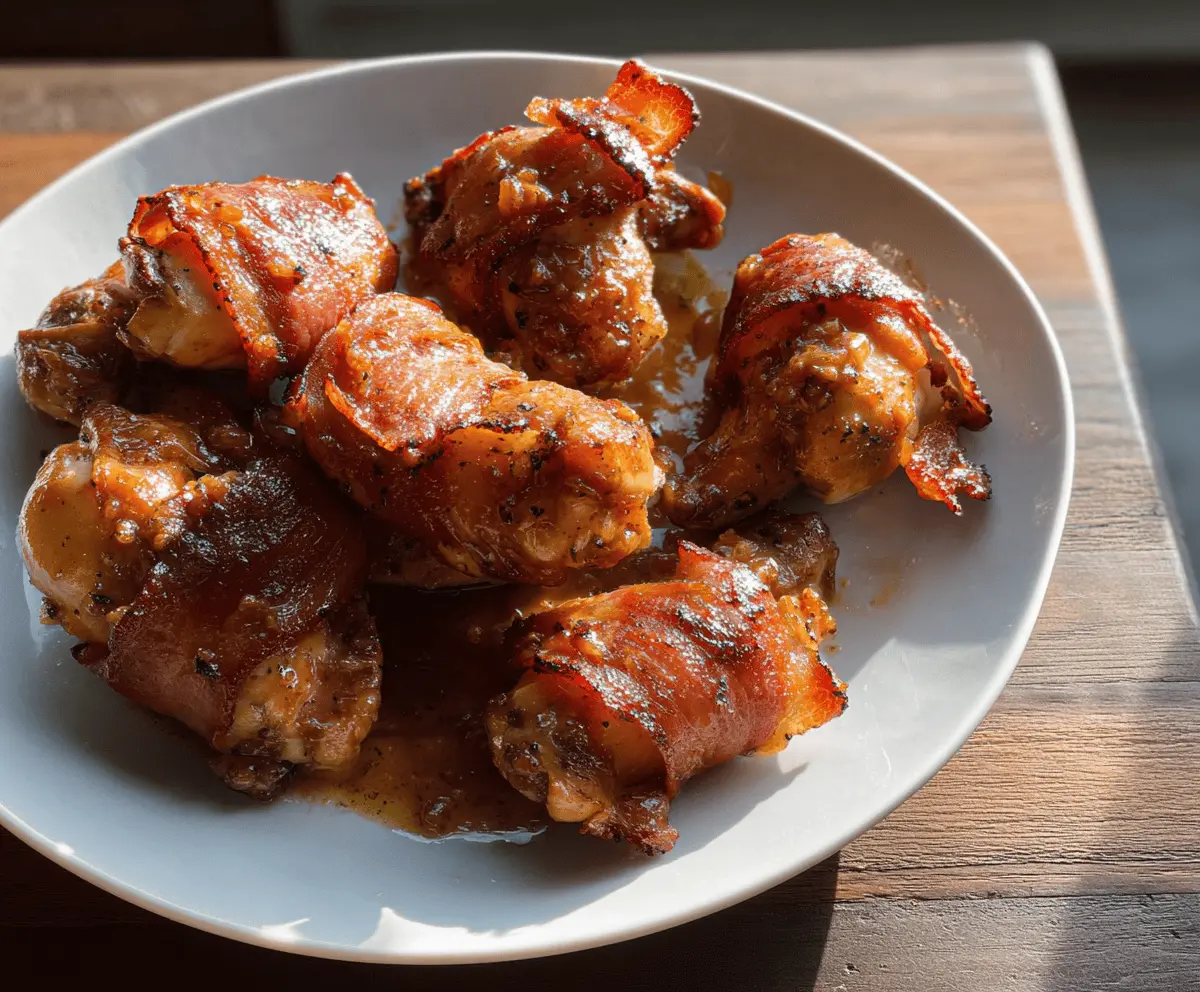 Maple Garlic Bacon Chicken Recipe