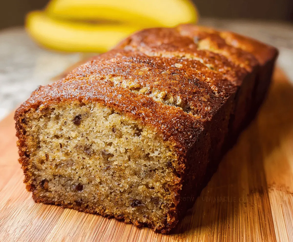 Easy Moist Banana Bread Recipe That Melts in Your Mouth