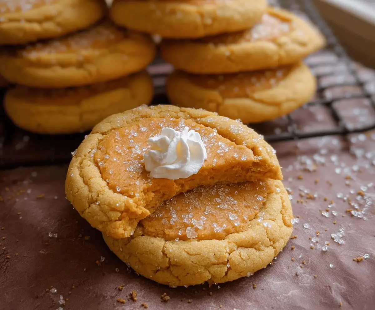 The Best Crumbl Pumpkin Pie Cookies Recipe